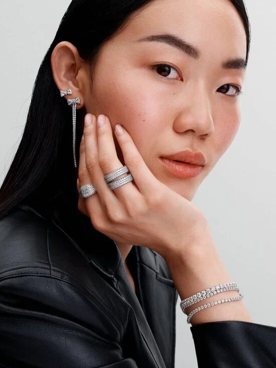 Pandora Pav�� Square Cocktail Ring - Picture 5 of 5